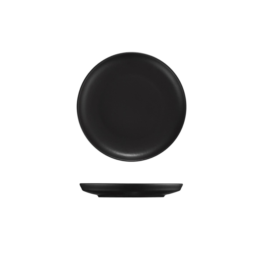 Комплект за хранене 18 части черен/порцелан