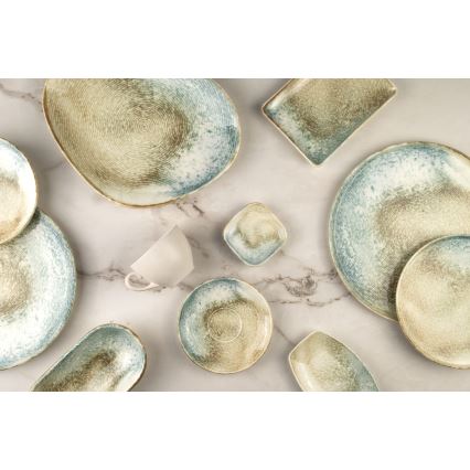 Комплект за хранене 18 части пъстър/порцелан