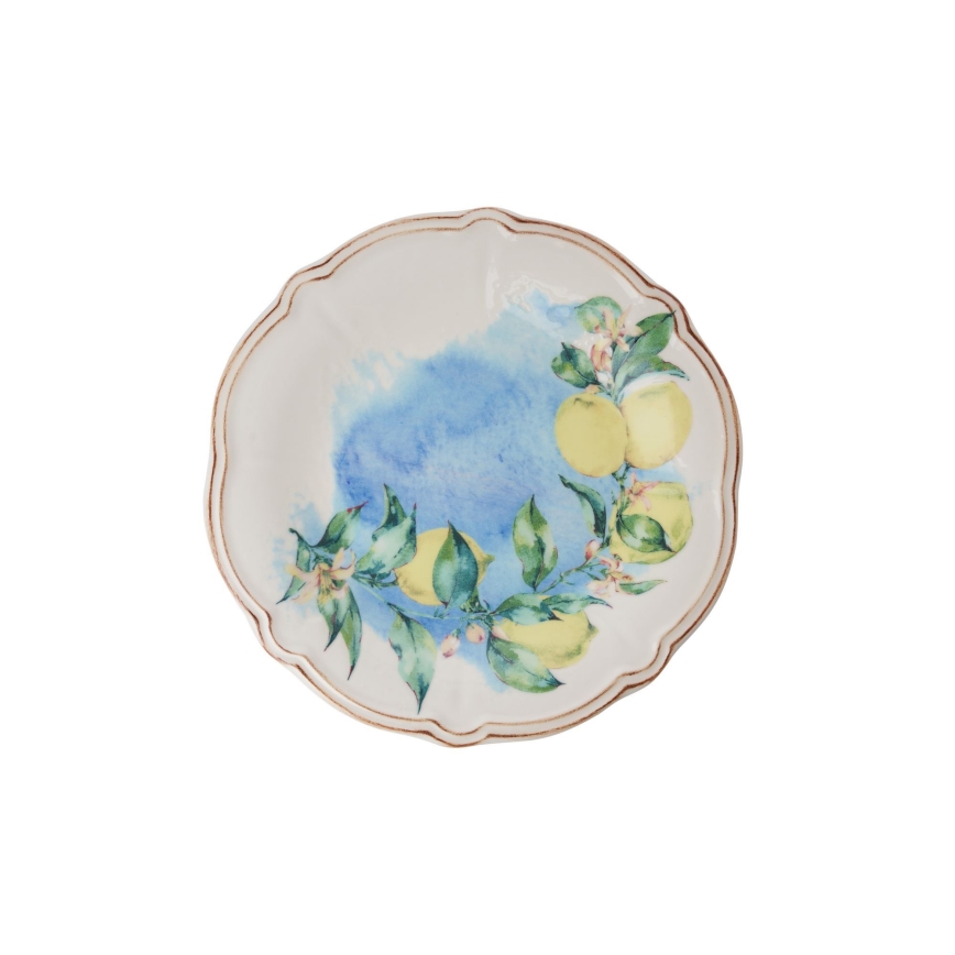 Комплект за хранене 24 бр. пъстроцветен/порцелан