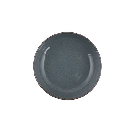 Комплект за хранене 24 бр. син/порцелан