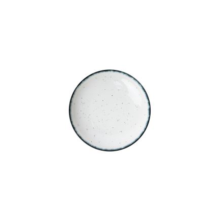 Комплект за хранене 24 части бял/черен/порцелан