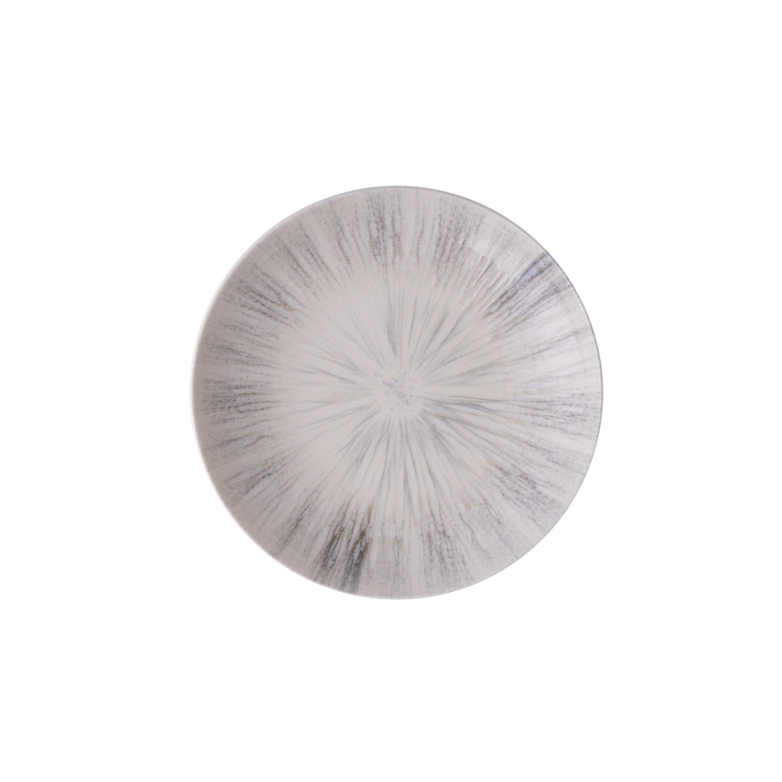 Комплект за хранене 24 части, сив/порцелан