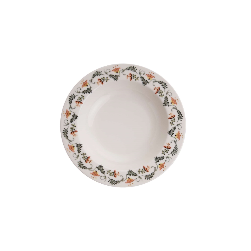 Комплект за хранене 24 части многоцветен/порцелан