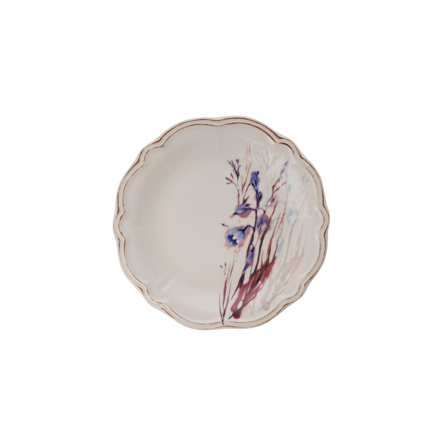 Комплект за хранене 24 части, пъстроцветен/порцелан