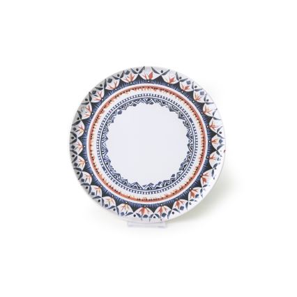 Комплект за хранене 24 части пъстроцветен/каменина