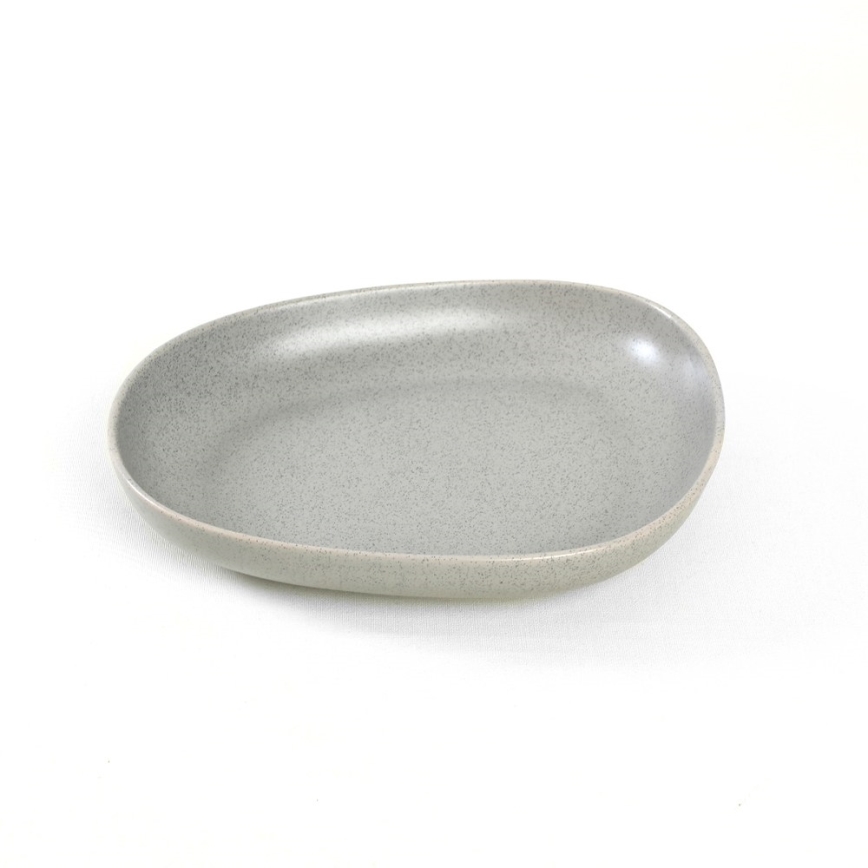 Комплект за хранене 24 части сив/каменна керамика