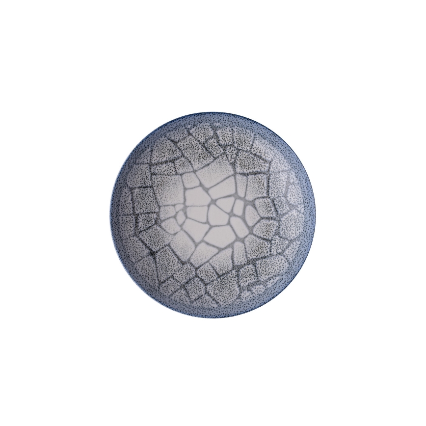 Комплект за хранене 24 части — син порцелан