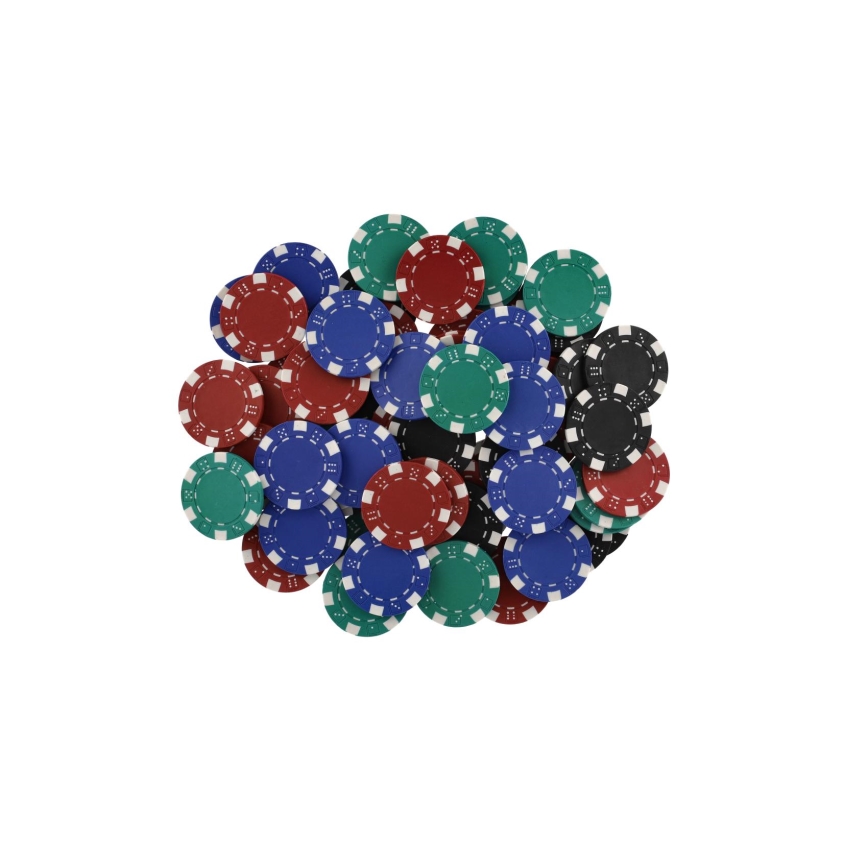 Комплект за покер в куфарче — 100 части