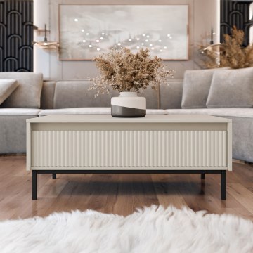 Конферентна маса OZMI 40x100 см, цвят кашмир