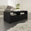 Конферентна масичка TIRENO 100x40 см черна