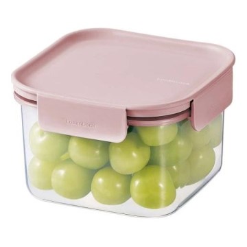 Контейнер за храна CLASSIC PLUS 0,86 л розов/прозрачен