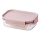 Контейнер за храна CLASSIC PLUS 0,91 л розов/прозрачен