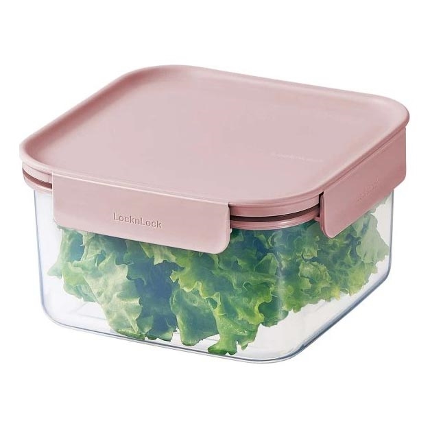 Контейнер за храна CLASSIC PLUS 1,25 л розов/прозрачен