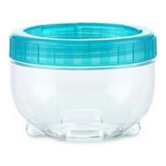 Контейнер за храна INTERLOCK 0,15 l тюркоаз/прозрачен