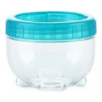 Контейнер за храна INTERLOCK 0,3 l тюркоаз/прозрачен