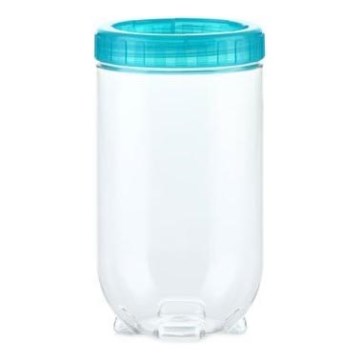 Контейнер за храна INTERLOCK 0,5 l тюркоаз/прозрачен