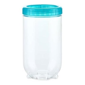 Контейнер за храна INTERLOCK 1 l тюркоаз/прозрачен