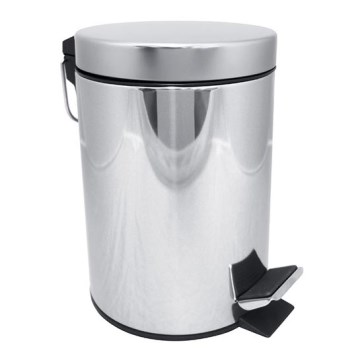 Кош за отпадъци 17x25,5 см, неръждаема стомана/сребрист
