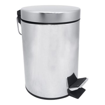 Кош за отпадъци 20x28 см неръждаема стомана/сребрист