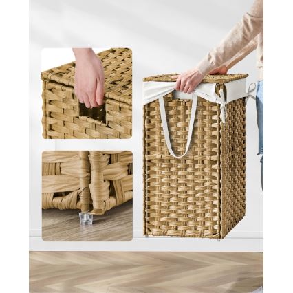 Кош за пране FLYN от ратан