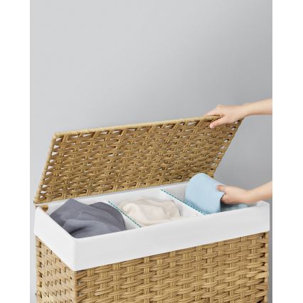 Кош за пране FLYN от ратан