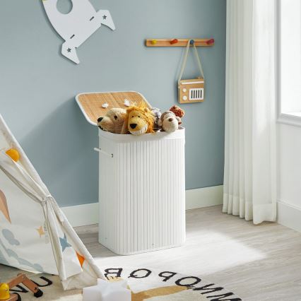 Кош за пране GUS бял