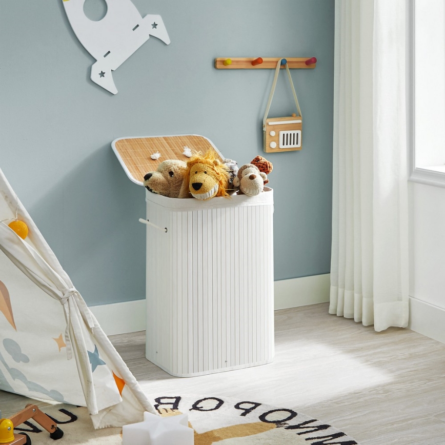 Кош за пране GUS бял