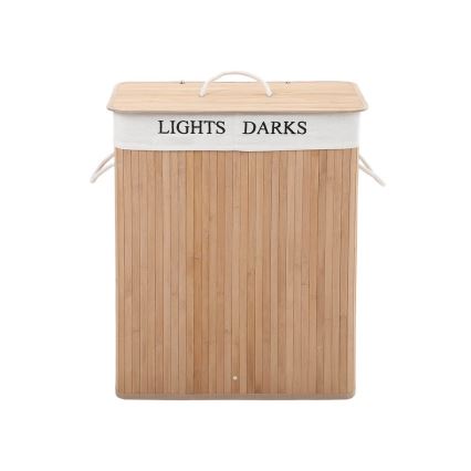 Кош за пране GUS, кафяв