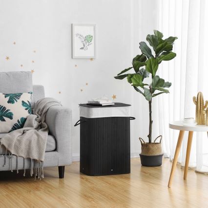 Кошница за пране GUS, черна