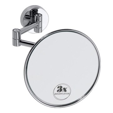 Козметично огледало 14x14 cm сребристо