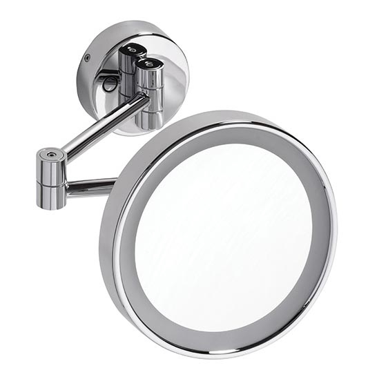 Козметично огледало 22 x 20 см, сребристо