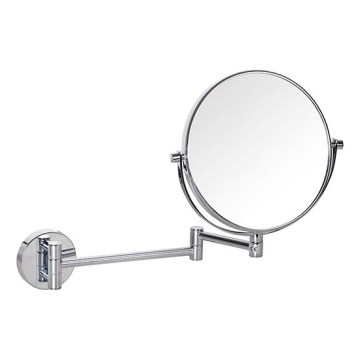 Козметично огледало 23x28 см сребристо