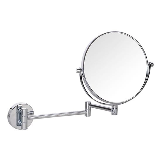 Козметично огледало 23x28 см сребристо