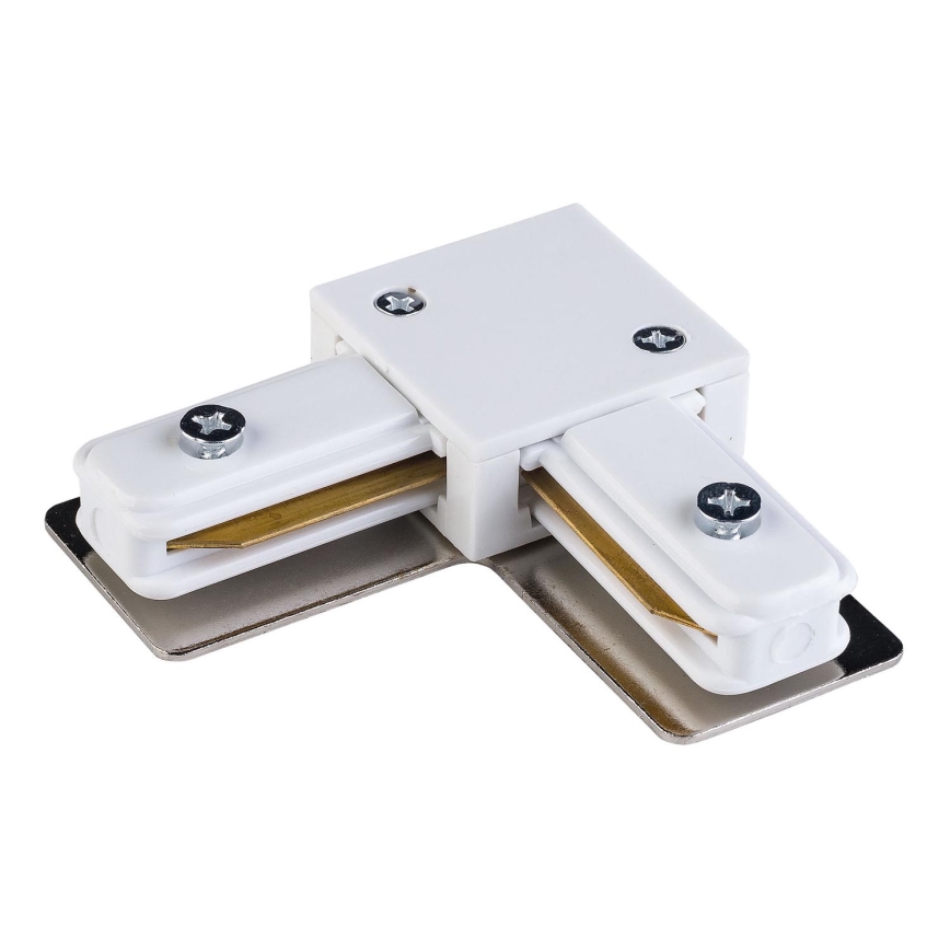 Крайна капачка за релсова система 1-фазна TRACER ъглов бял