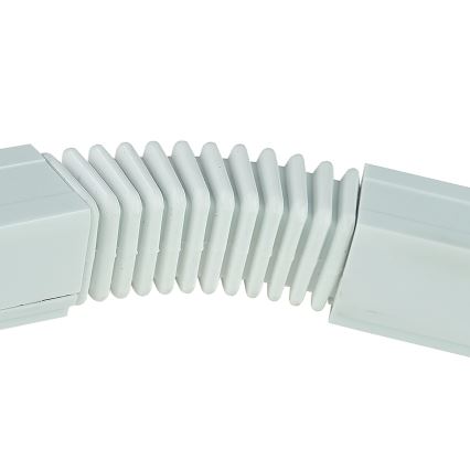 Крайна капачка за релсова система 3-фазна TRACER гъвкав бял