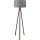 Красива лампа AYD 1xE27/40W/230V кафяво/сиво
