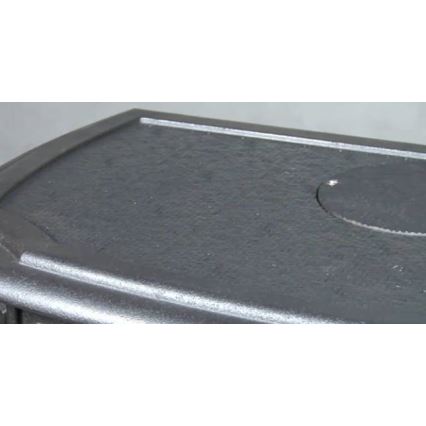 Kratki - Чугунена камина с мощност 10kW и диаметър 150mm