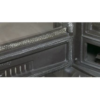 Kratki - Чугунена камина с мощност 10kW и диаметър 150mm