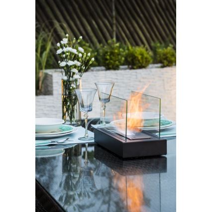 Kratki - Биокамина 21,8x35,4 см 1kW черна