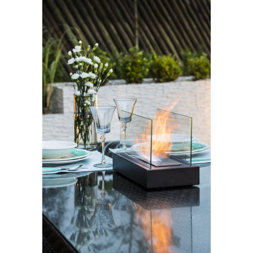 Kratki - Биокамина 21,8x35,4 см 1kW черна