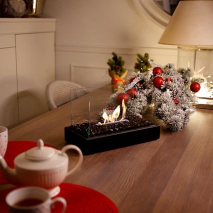 Kratki - Биокамина 21,8x35,4 см 1kW черна