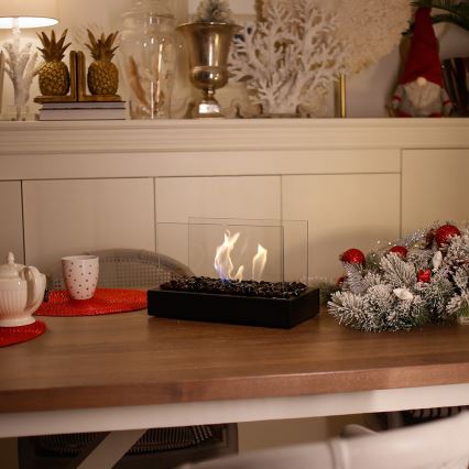 Kratki - Биокамина 21,8x35,4 см 1kW черна