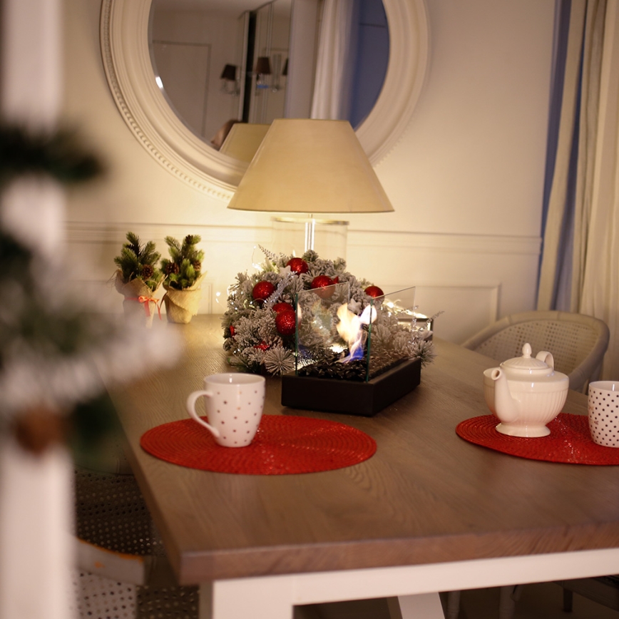 Kratki - Биокамина 21,8x35,4 см 1kW черна