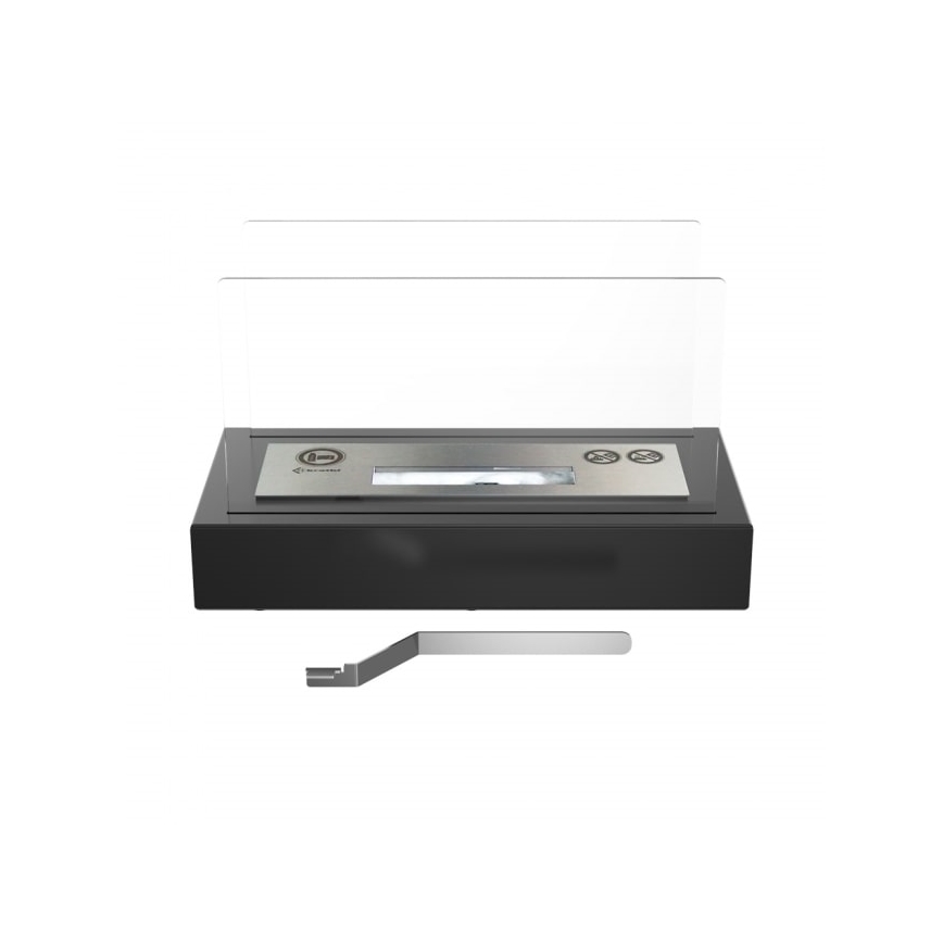 Kratki - Биокамина 21,8x35,4 см 1kW черна