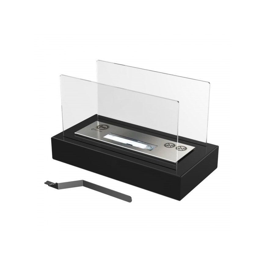 Kratki - Биокамина 21,8x35,4 см 1kW черна