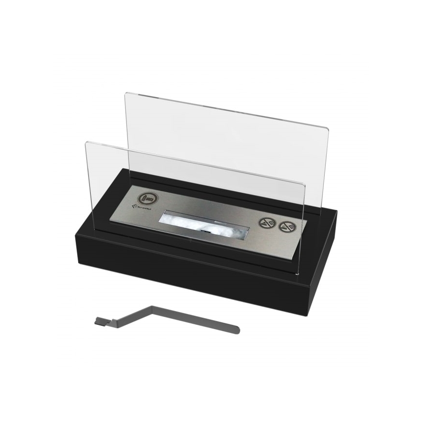 Kratki - Биокамина 21,8x35,4 см 1kW черна