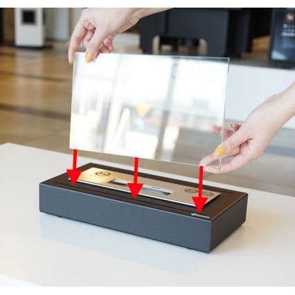 Kratki - Биокамина 21,8x35,4 см 1kW черна