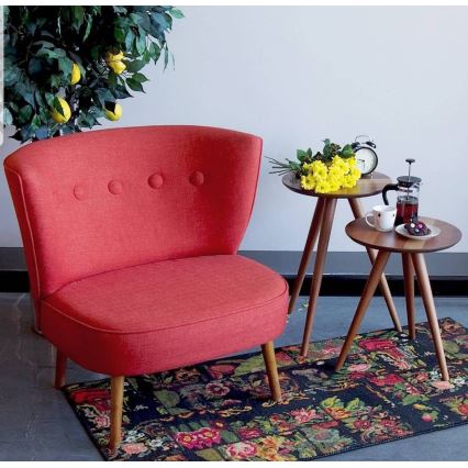 Кресло JENI червено