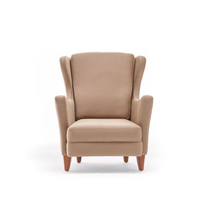 Кресло-ушак NUPI, кремаво