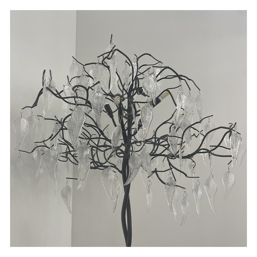 Кристален лампион 5xG9/40W/230V черен